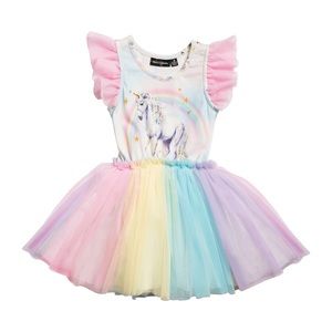 Rock Your Baby SORBET UNICORN SINGLET CIRCUS DRESS size 0 (6-12 months)